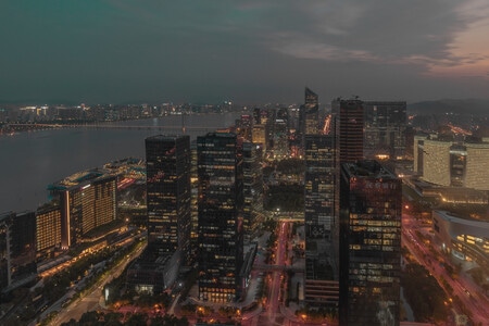 杭州-钱江新城-建筑-现代-都市风光 图片素材
