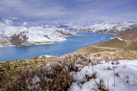 雪山-湖光山色-美景-深山-无人区 图片素材