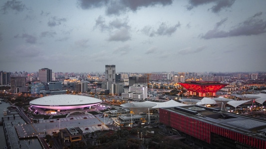 上海-城市-建筑-地标-场馆 图片素材