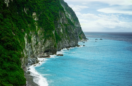 台湾-大海-海洋-断崖-旅拍 图片素材