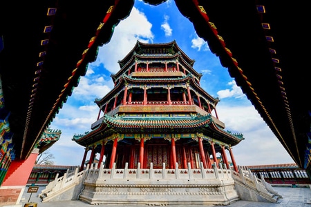 城市-建筑-佛香阁-佛香阁-仿古建筑 图片素材