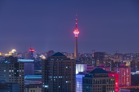 城市-建筑-地标-电视塔-电视塔 图片素材