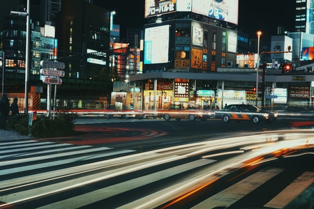 旅行-日本-风景-街拍-道路 图片素材