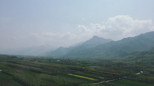 iphone-高铁风景-沿途-自然-风光 图片素材